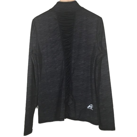 Army Performance light jacket zip up gray Running Gym Workout Athletic Sz. XL - Picture 3 of 8